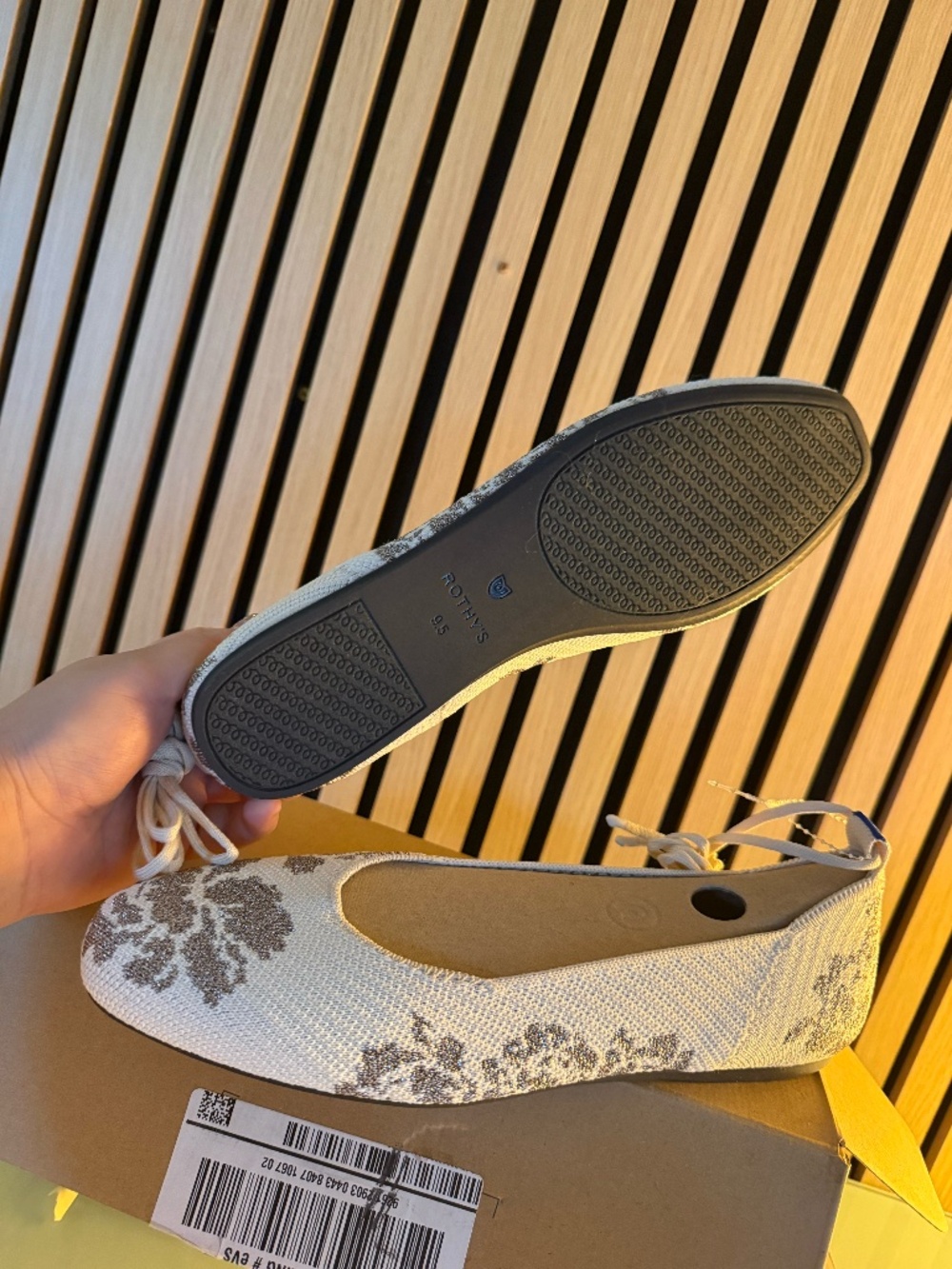 Rothy's Wrap Square Flat NWT 9.5